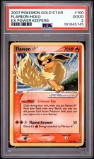 Flareon Holo 100/108 Gold Star Power Keepers Pokemon PSA 2 on eBay