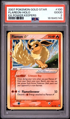 Flareon ★ graded PSA 2 for sale on eBay