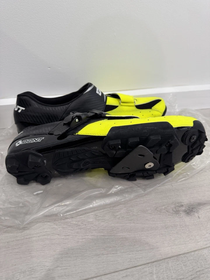 Zapatos de ciclismo Bont Riot Mtb EU 49/US 15 amarillo fluro/verde Foto 2 de 4