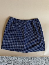 Vintage 90s/00s Y2K Polka Dot Skort Austin Clothing Co Women's Size 8 97 Cotton
