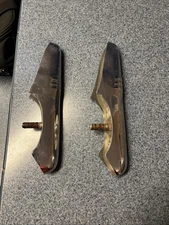 1941 Chevy REAR BUMPER GUARDS Original Guide pair Special Master Deluxe