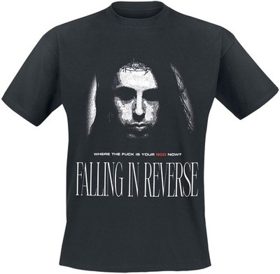 Falling In Reverse T-Shirt Herren Where Is Your God Now schwarz