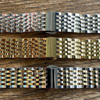 18mm Beads Of Rice Bracelet For Longines L600075437 LeGrande