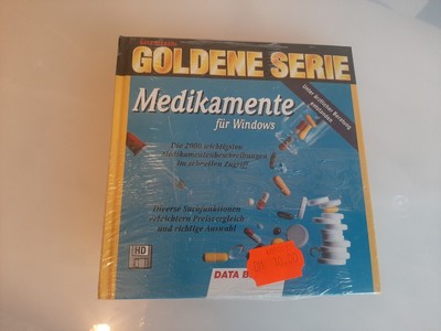 Data Becker - Medikamente für Windows - Retro - Software - Datenbank