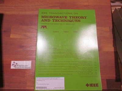 IEEE Transactions on Microwave Theory and Techniques, Vol. 63, Number 05, May 20