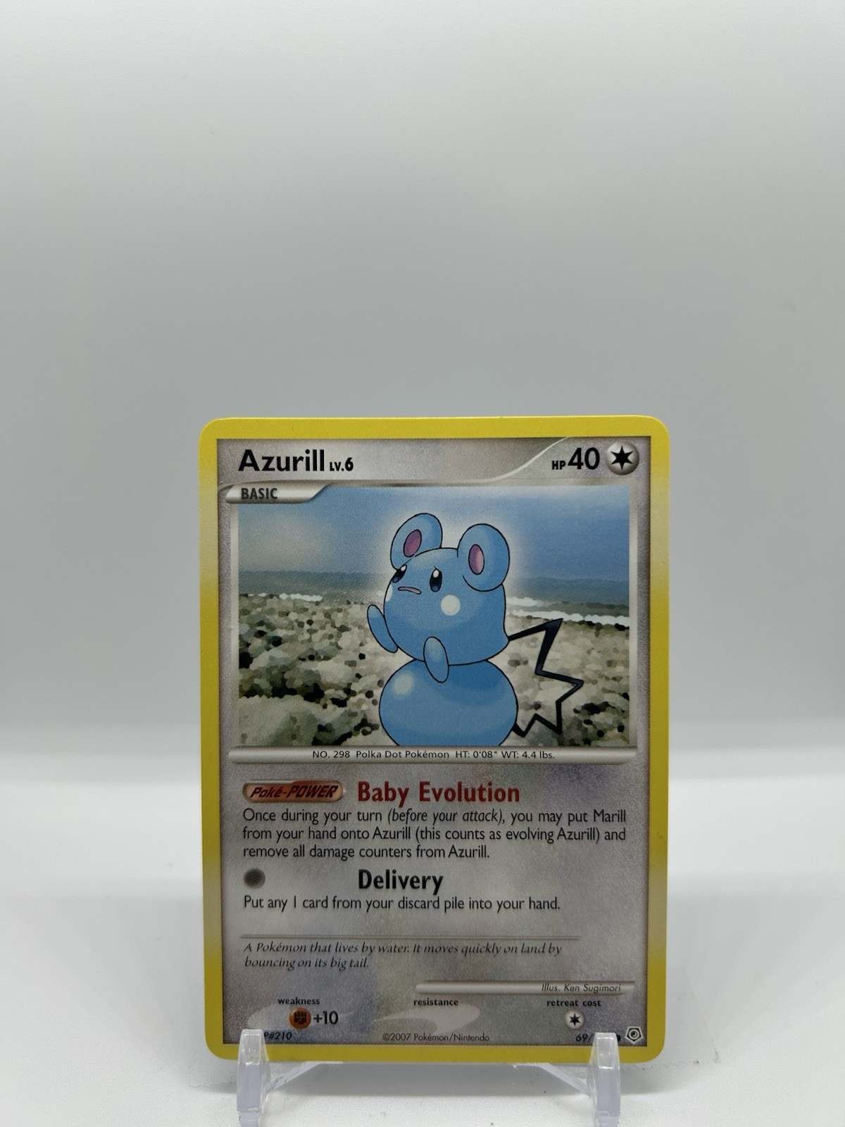 Azurill 69/130 Diamond and Pearl Regular Common Near Mint