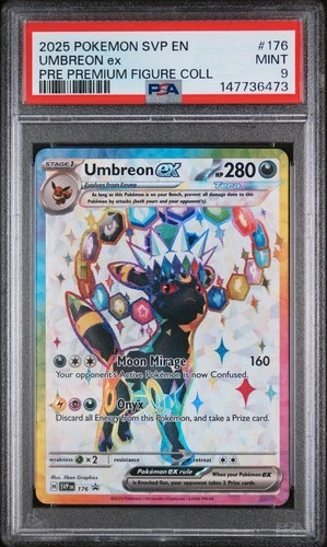 Pokemon - Umbreon ex - Premium Figure Collection Promo - SVP176 - PSA 9