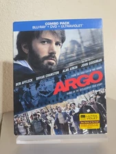 Argo (Blu-ray, 2012) Ben Affleck, Alan Arkin, John Goodman - Excellent w Slip