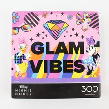 Disney Minnie Mouse Glam Vibes 300 Piece Jigsaw Puzzle Ceaco