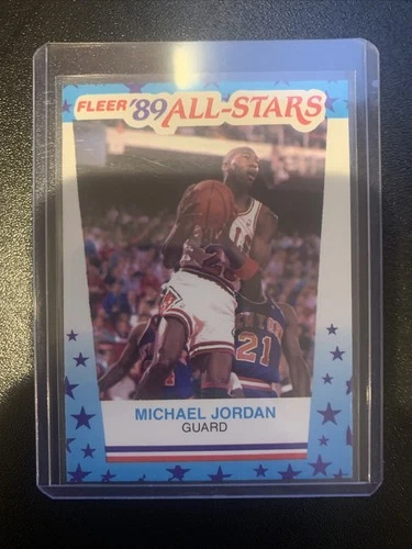 1989-90 Fleer - All-Stars Stickers Michael Jordan #3