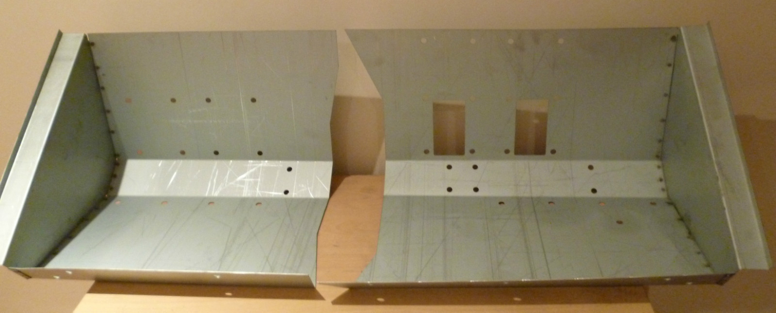 LAND ROVER SERIES 2/2A/3 FOOTWELL REPAIR PANELS - PAIR