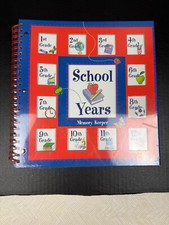 New Seasons School Years Memory Keeper 12x12 Scrapbook Album Spiral Bound K-12