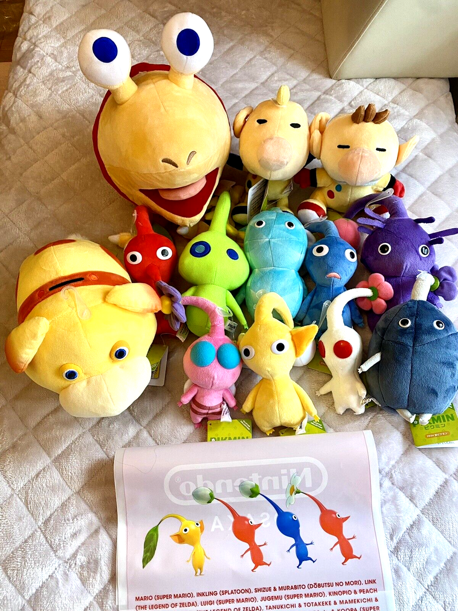 Nintendo Tokyo/Osaka Pikmin Plush Set of 13 All Star Collection