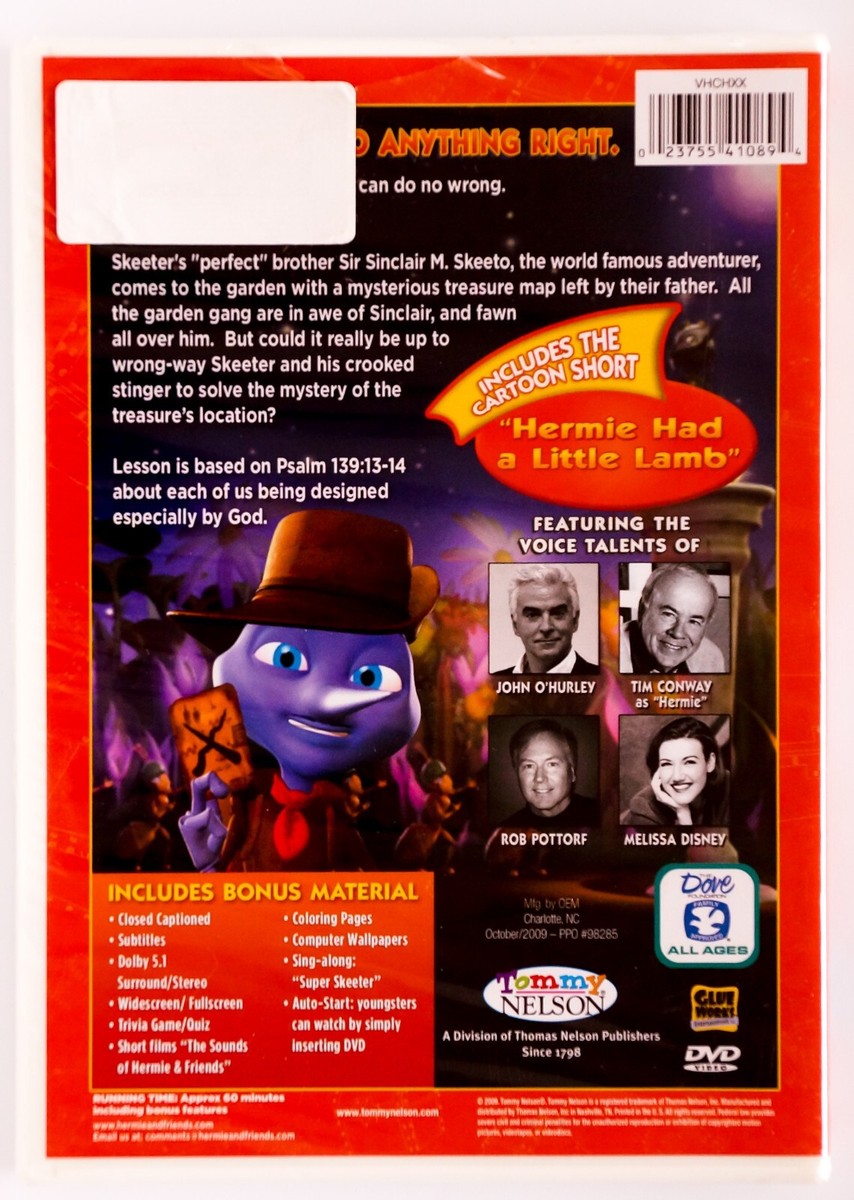 Skeeter And The Mystery of the Lost Mosquito Treasure (DVD, 2009