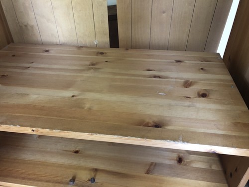 Vintage Rustic Pine TV Entertainment Armoire Cabinet - Picture 9 of 12
