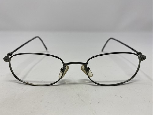 Guess Italy GU 425 GUN 50-20-138 Gunmetal Metal Full Rim Eyeglasses Frame RI13