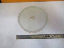OPTICAL LARGE LENS DULL POLISHED PLANO CONCAVE GLASS OPTICS as pictured 8M-A-90