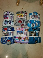 Children's Cartoon Themed Plush Hooded Robe  2-Piece Sets