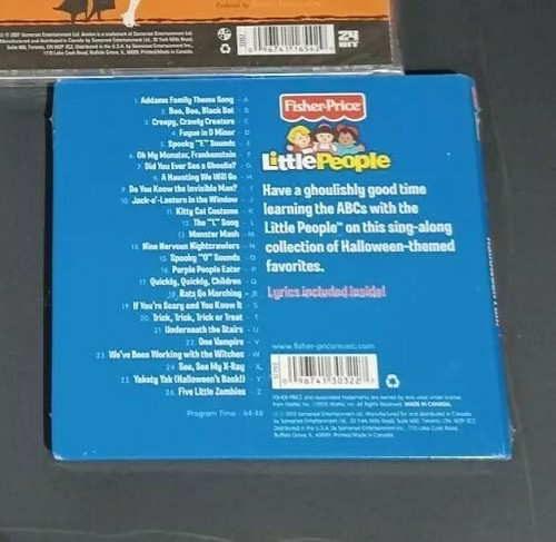 3 HALLOWEEN CDs - Children's- Brand New Sealed In Original Packaging - Picture 4 of 8