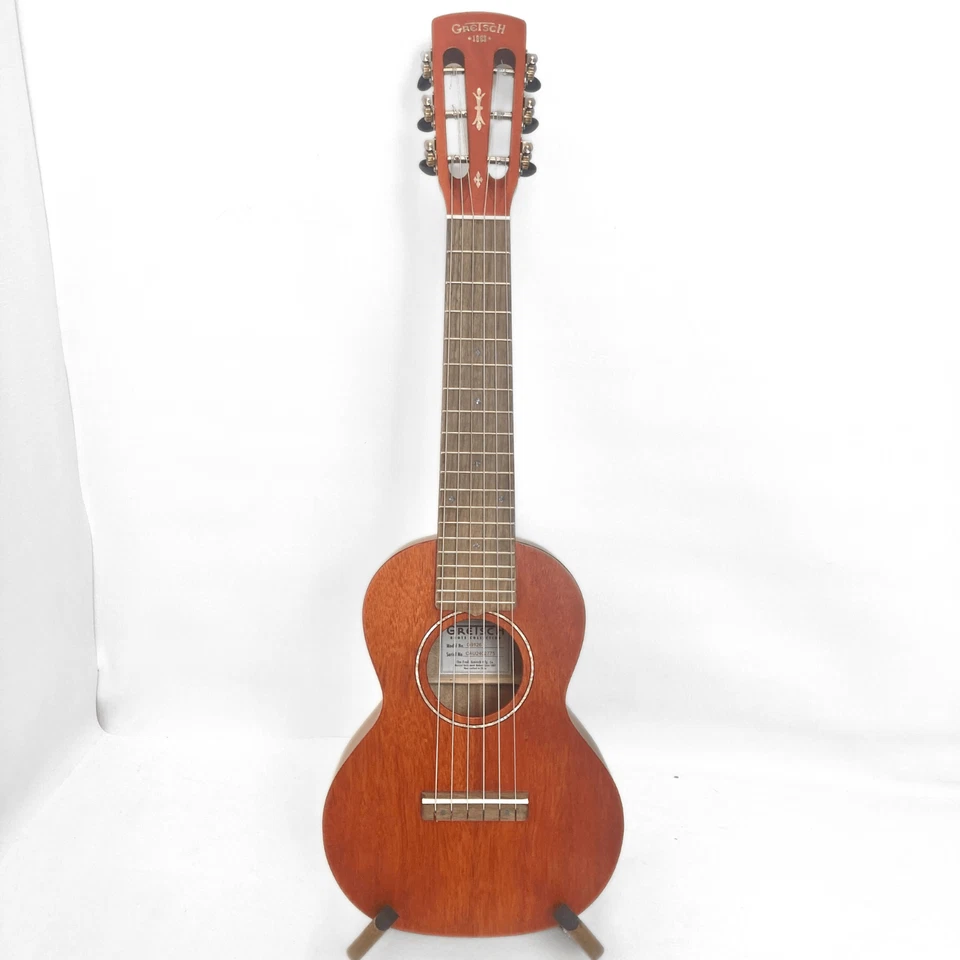 Open Box Gretsch G9126 Guitar-Ukulele w/ Gig Bag - Honey Mahogany Stain - Image 4 of 4