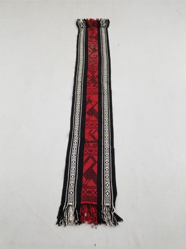 Vintage Handwoven Native American Ceremonial Sash 60x11 inches