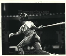 1983 Press Photo Ehret High baseball player Webster Garrison - nos12559