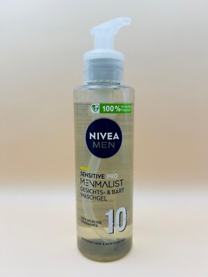 Nivea Sensitive Pro Menmalist Gesichts-und Bart Waschgel (200ml) *NEU*