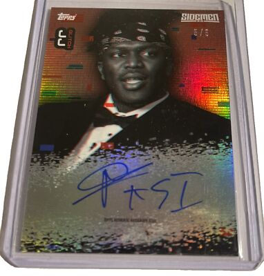 Sidemen Cards x Topps Glitch Autograph KSI 5/5 EXTREMELY RARE