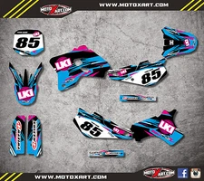 Full  Custom Graphic  Kit  DUKE Yamaha YZ 80 - 1993 - 2001 stickers decals