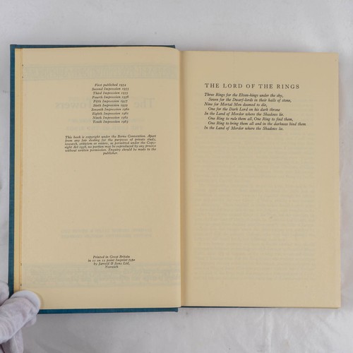 The Two Towers J.R.R. Tolkien 1st Edition 10th Printing US Houghlin 1963 - Picture 4 of 14