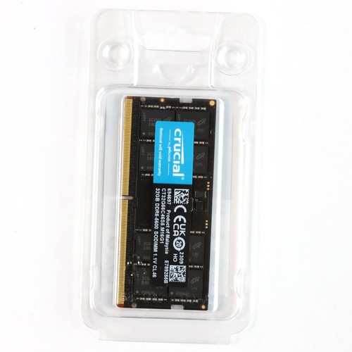 CT32G56C46S5 Crucial DDR5 32GB 5600MHz SODIMM RAM PC5-44800 1.1V Laptop Memory - Picture 2 of 5