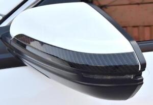 For 2016 2017 HONDA CIVIC Chrome Door Rearview Mirror Strip Cover Trim 