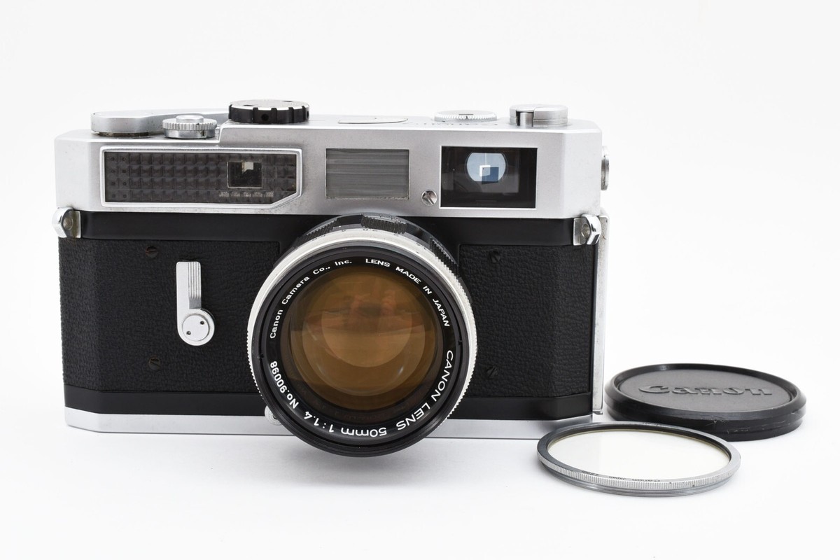 Canon Model 7 Rangefinder Film Camera w/ 50mm F1.4 Lens [Exc++] 
