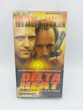 Delta Heat (VHS, 1992) Anthony Edwards, Lance Henriksen, NEW & SEALED, FAST SHIP