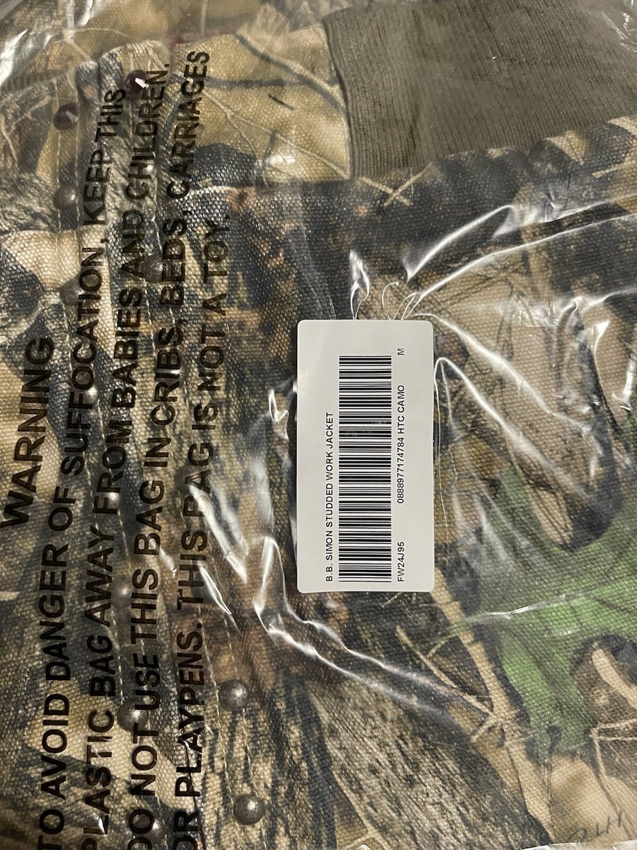 Supreme B.B. Simon Studded Camo Work Jacket Size M | eBay