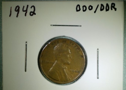 1942 Lincoln Wheat Cent “DDO/DDR” Penny Variety Coin Error-#1 - Picture 9 of 10
