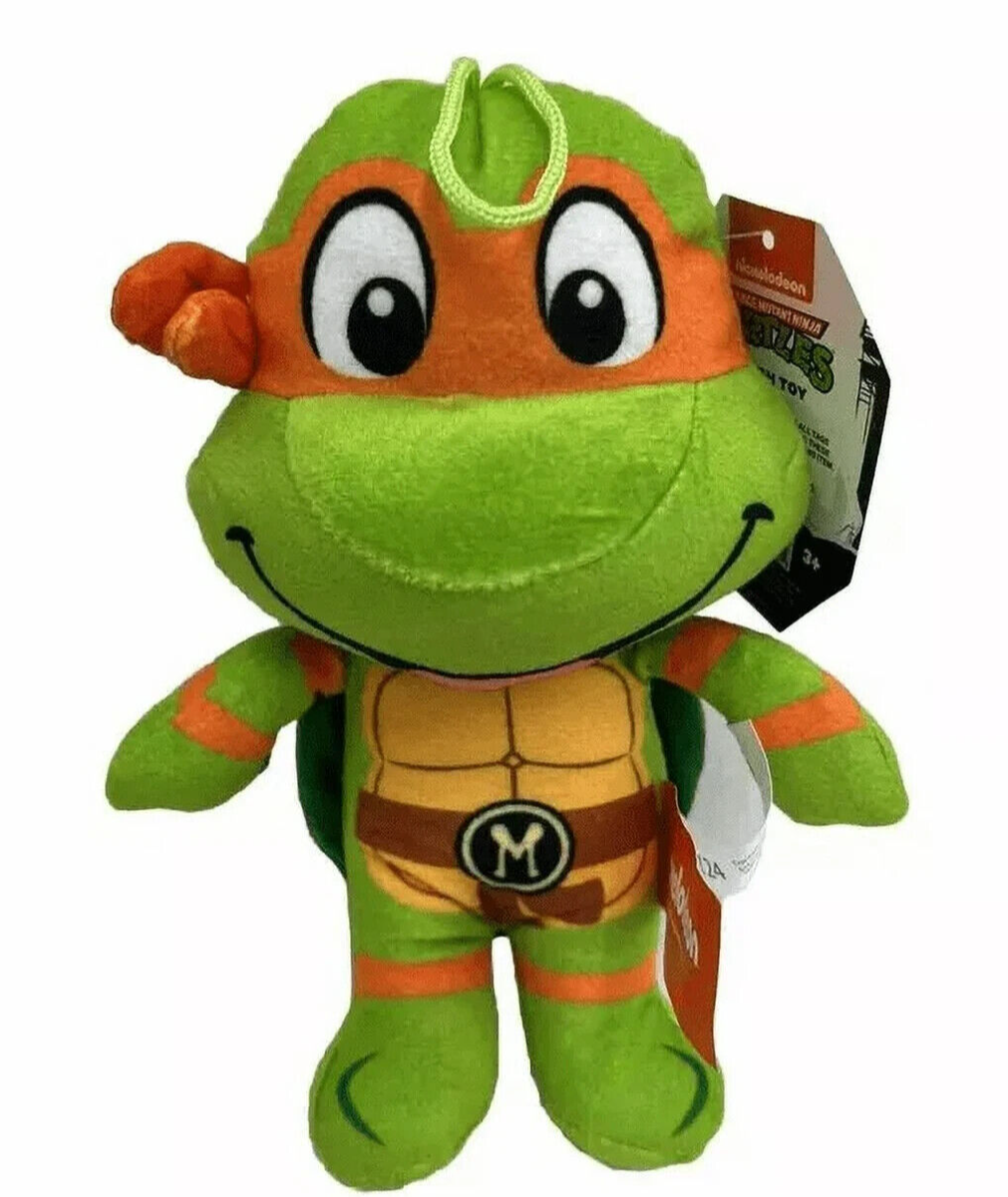 Set of 4 Teenage Mutant Ninja Turtles 8 Inch Plush Set NWT