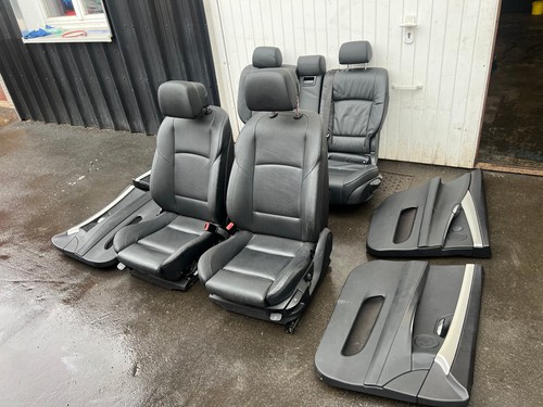 Lederausstattung Sitze Schwarz BMW 5er GT F07 Sitzheizung