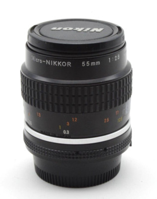 NIKON MICRO-NIKKOR 2,8/55 AIS  ,FÜR BASTLER! FOR REPAIR! - SHC Art. 764633x
