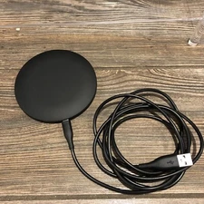 Heyday Qi Enabled Wireless Charging Pad- Black with USB Charger Cable