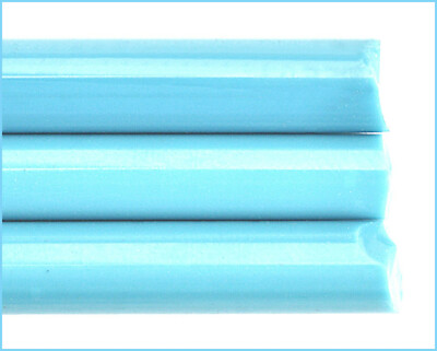 Himmelblau Pastell (5/6mm) Glasstäbe zum Perlenmachen - Effetre P224
