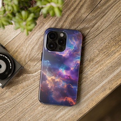 Nebula 2 Themed Cool Phone Case for iPhone 16 15 14 13 12 11 X SE 8 iPhone Case
