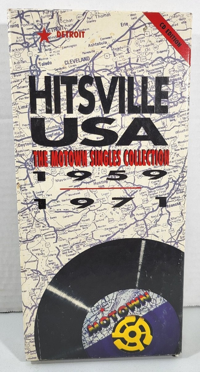 Hitsville USA 1と2 MOTOWN CDBOX 2セット Hitsville USA Detroit The Motown Singles Collection Cd Box