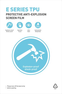 Hydrogel Folie für iPhone SE 2020 - Explosion - Displayschutz Film EPU