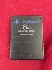 Sony PlayStation 2 8MB Memory Card - Black - SCPH-10020
