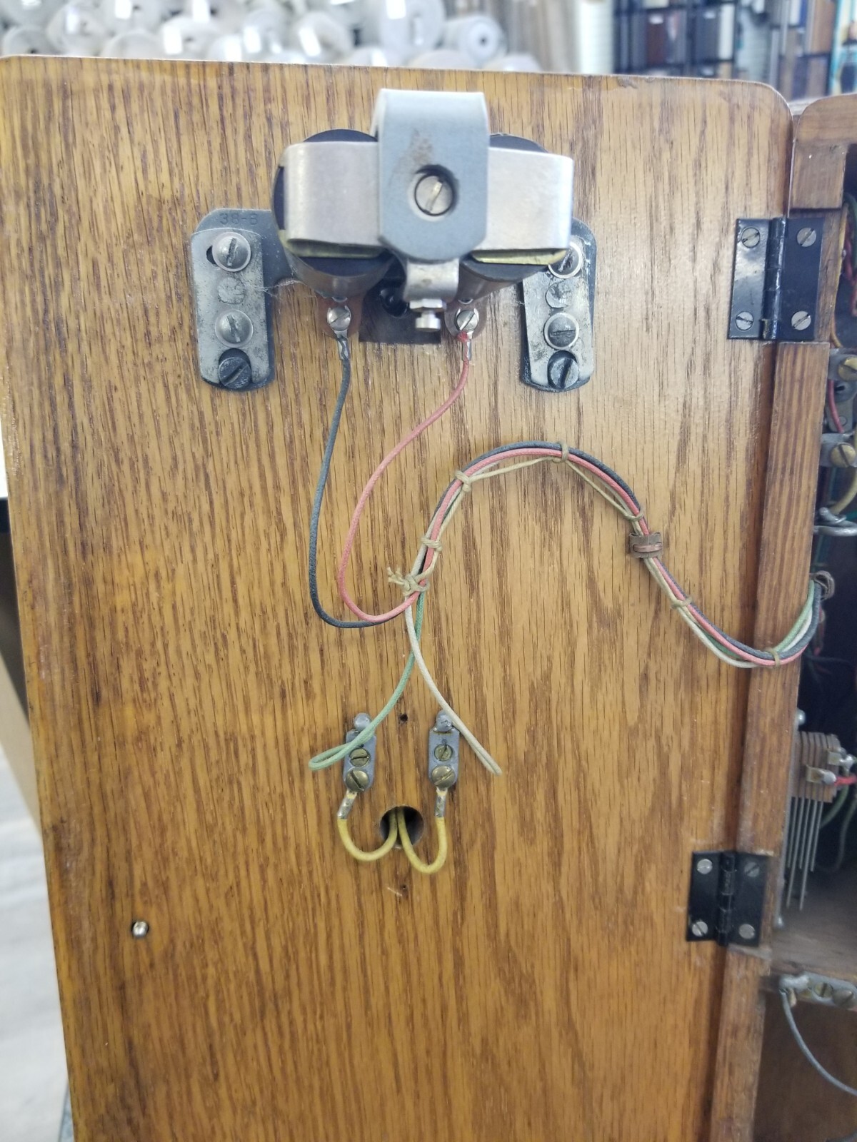 Antique 1900s Northern Electric Company Hand Crank Vintage Wall Phone