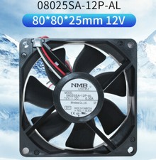 NMB 08025SA-12P-AL 8025 12V 0.30A 8 Cm Chassis Power Cooling Fan