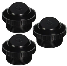 Hot Tub Basics | Spa Jet Return Nozzle SP 1419 3-Pack 1.5" NPT Black