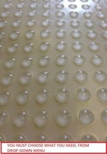 Soft Close Rubber Furniture Cupboard Door Bumper Pads Stops Cushion Feet Dots