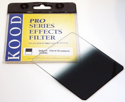 Kood ''P'' Größe dunkelgrau Farbverlauf Hartschnitt Filter ND8 Cokin P Serie #GG4H (UK)
